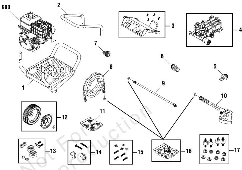 Briggs & Stratton pressure washer model 020477-0 replacement parts, pump breakdown, repair kits, owners manual and upgrade pump.